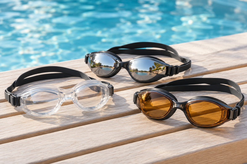 Clear, Mirrored or Polarized? Reading Swim-Goggle Lens Labels