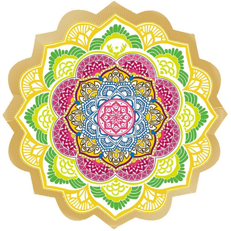 Round Tassel Beach Towel — detail 9