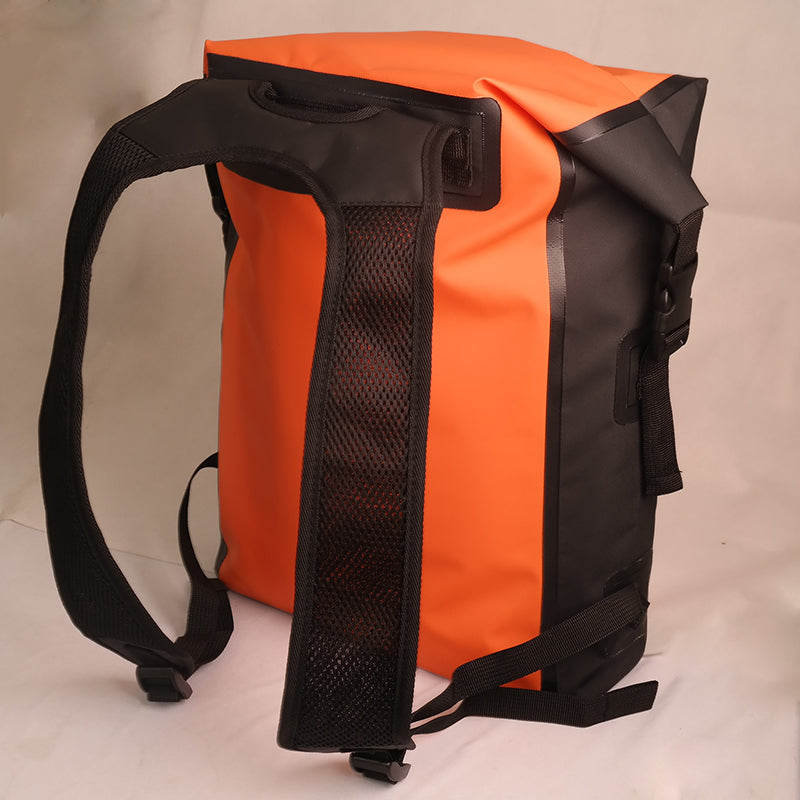 25L Waterproof Roll-Top Backpack — detail 1