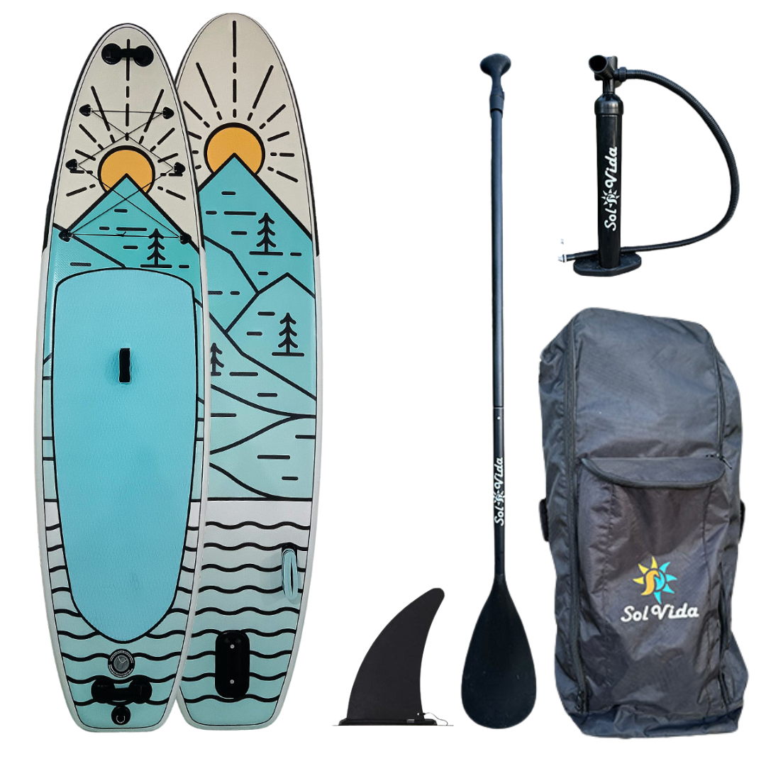 SolVida VidaGlide Canyon 10'6" Inflatable Paddleboard Kit