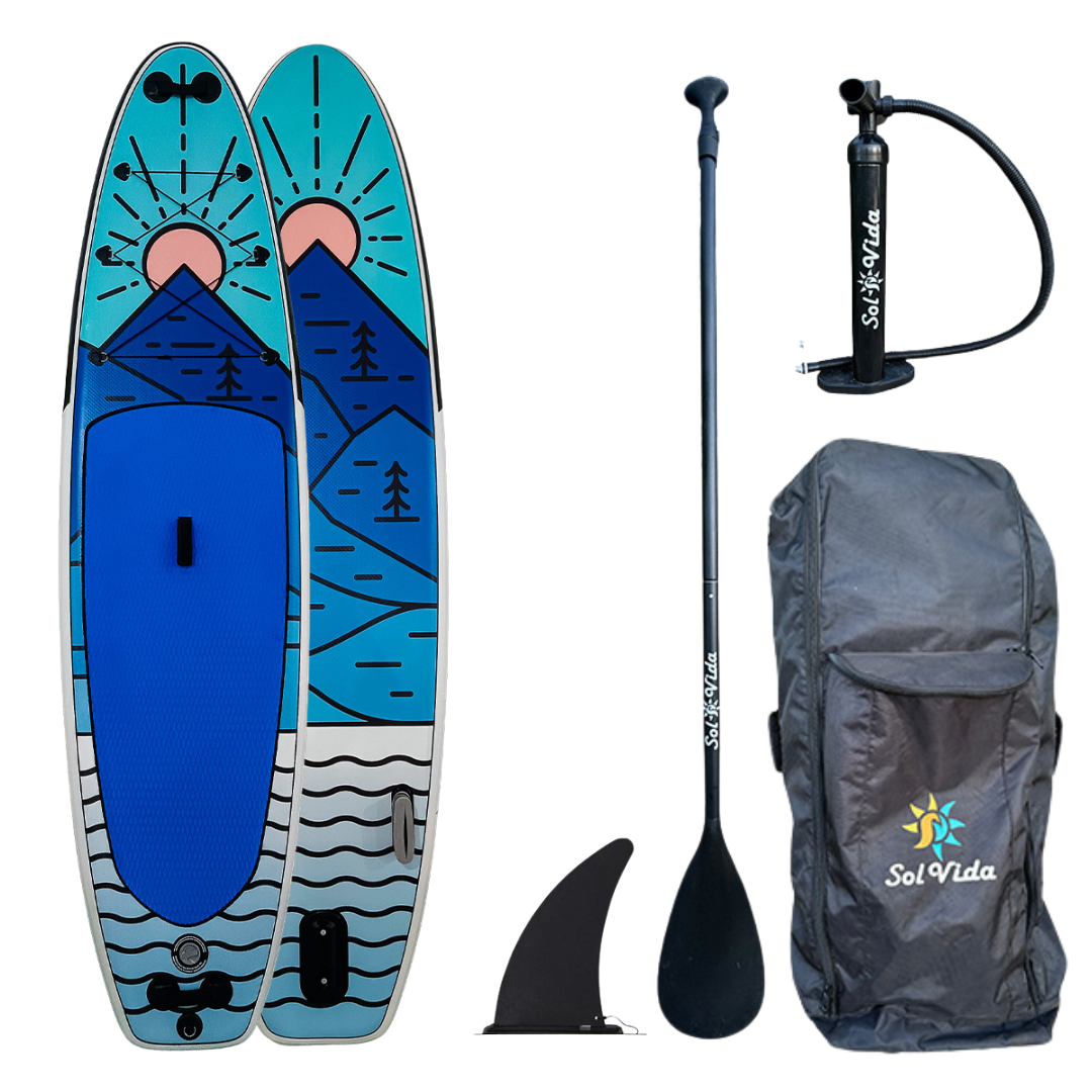 SolVida VidaGlide Canyon 10'6" Inflatable Paddleboard Kit