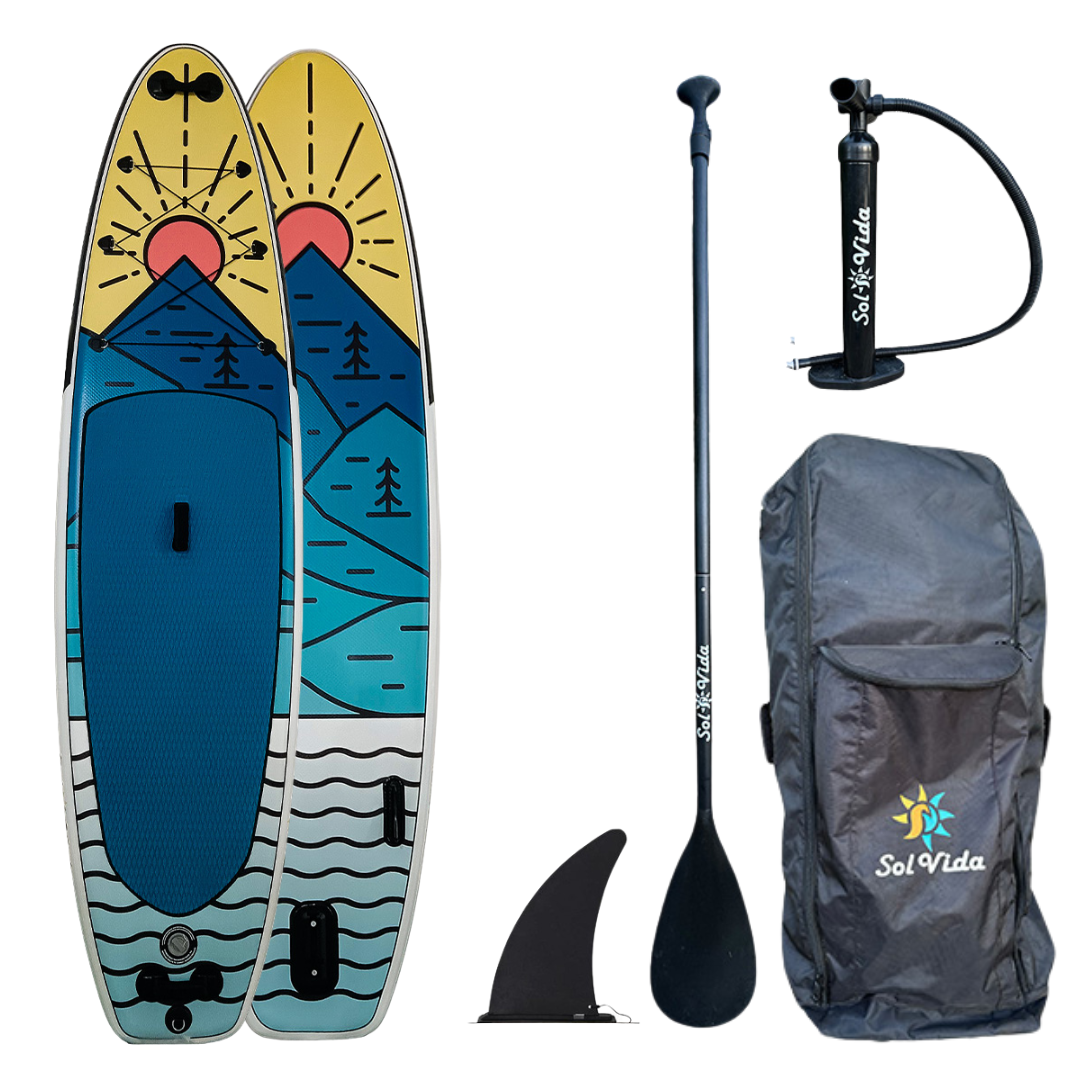 SolVida VidaGlide Canyon 10'6" Inflatable Paddleboard Kit
