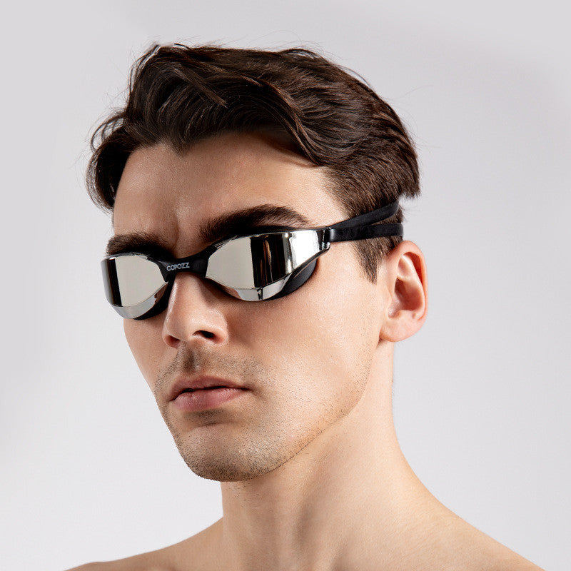 Mirrored HD Anti-Fog Swim Goggles — detail 2
