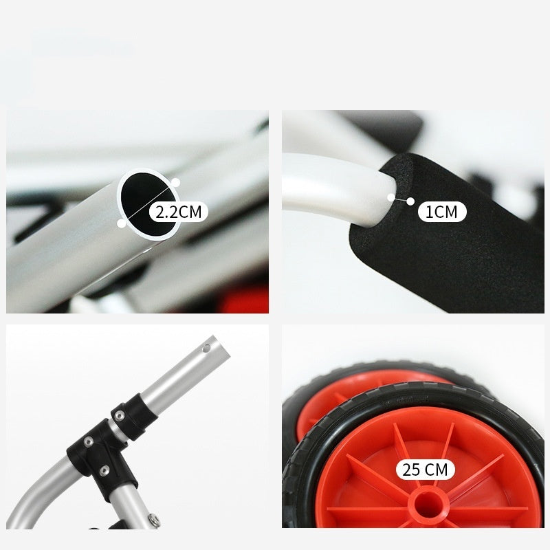 Aluminum Kayak & Paddle Board Cart — detail 2