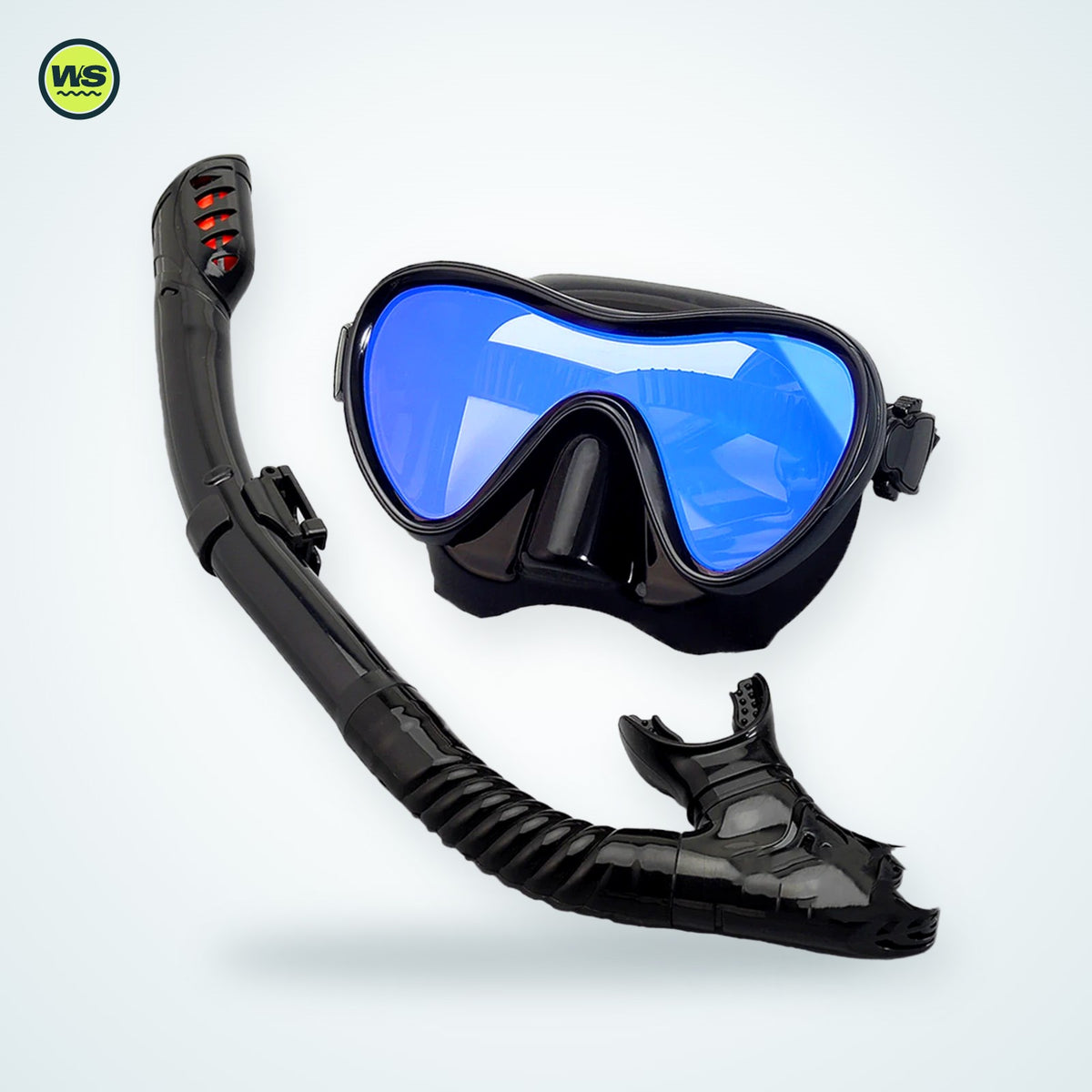 Iridescent Snorkel Mask & Snorkel Set — studio view 11