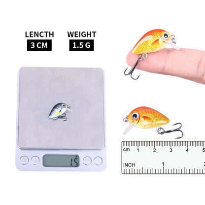 Mini Crankbait Lure Set (5-Pack) — detail 3