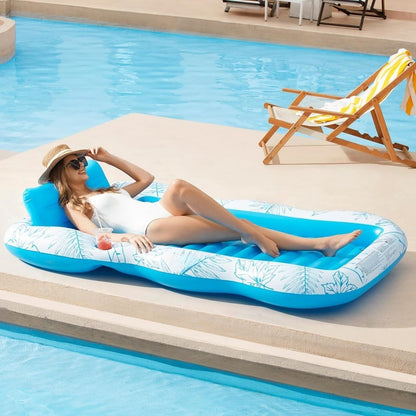 Inflatable Maple Leaf Float with Backrest — detail 3