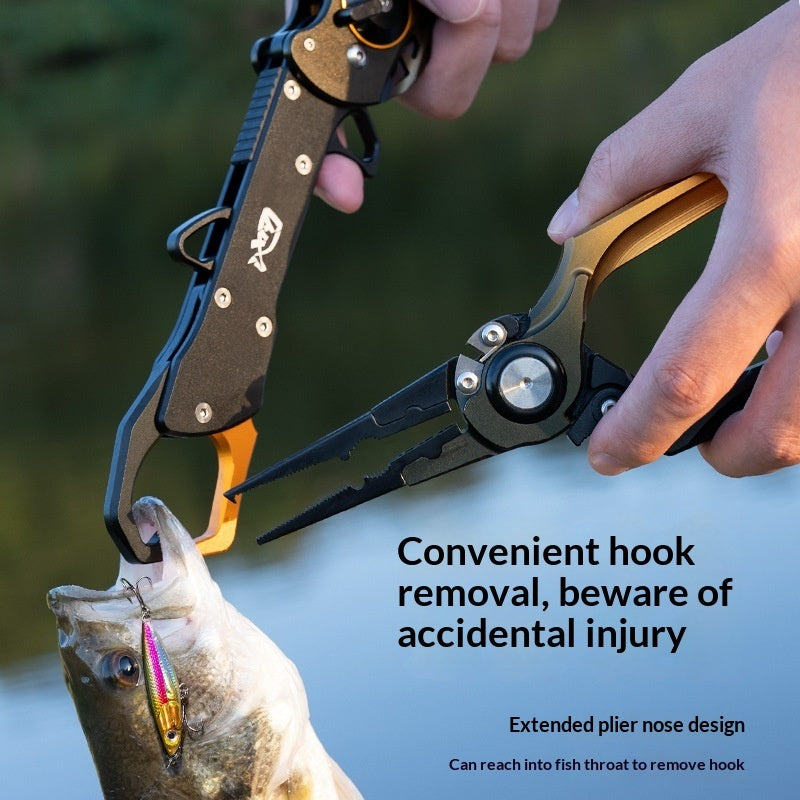 Folding Fish Grip & Lure Pliers — detail 4