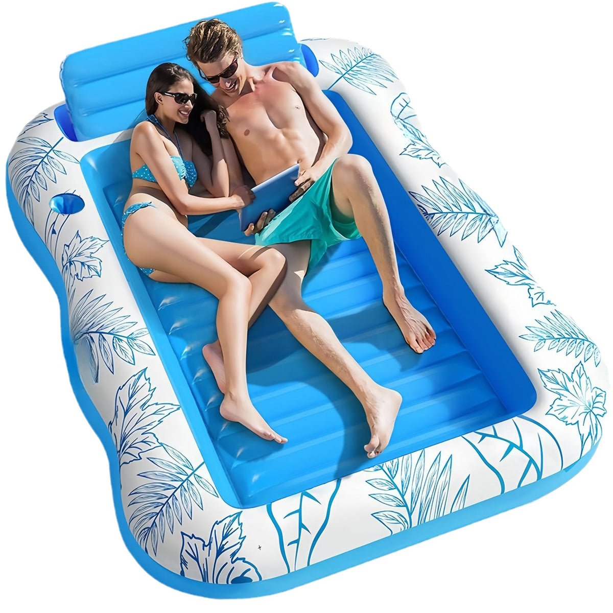 Inflatable Maple Leaf Float with Backrest — detail 4