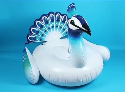 Giant Peacock Pool Float — detail 2