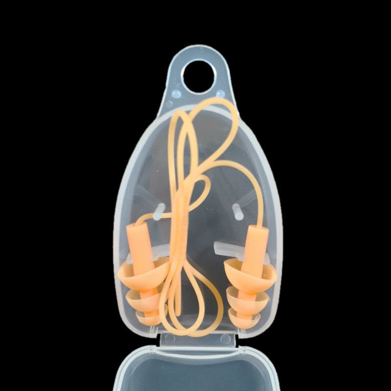 Silicone Swim Earplugs with Case — detail 4