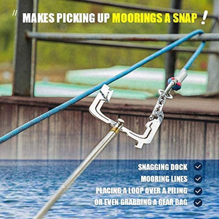 Stainless Steel Mooring Threader Hook — detail 3