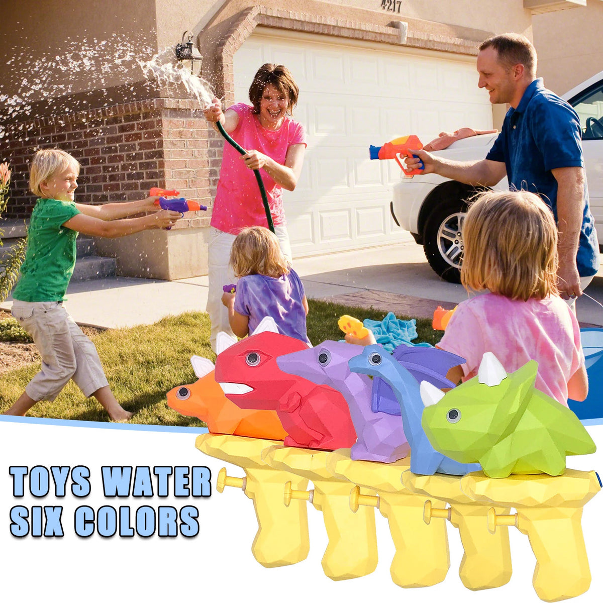 Dinosaur Squirt Water Blaster — detail 1