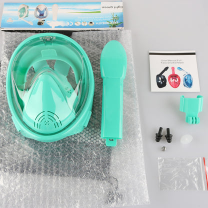 Silicone Dry-Breathing Snorkel Mask — detail 4