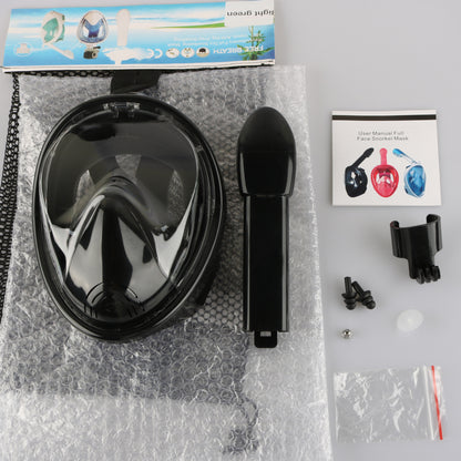 Silicone Dry-Breathing Snorkel Mask — detail 2