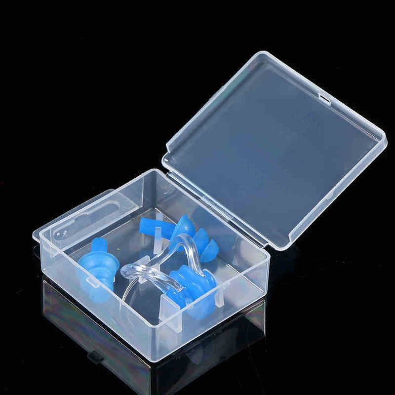 Silicone Earplugs & Nose Clip Set — detail 1
