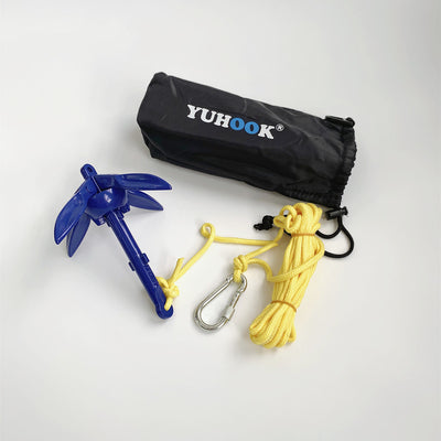 New Universal Folding Anchor Kayak Canoe Boat Marine Anchor Aluminum Lightweight