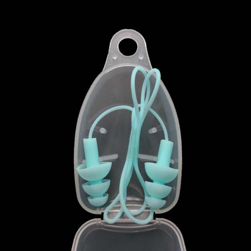 Silicone Swim Earplugs with Case — detail 2