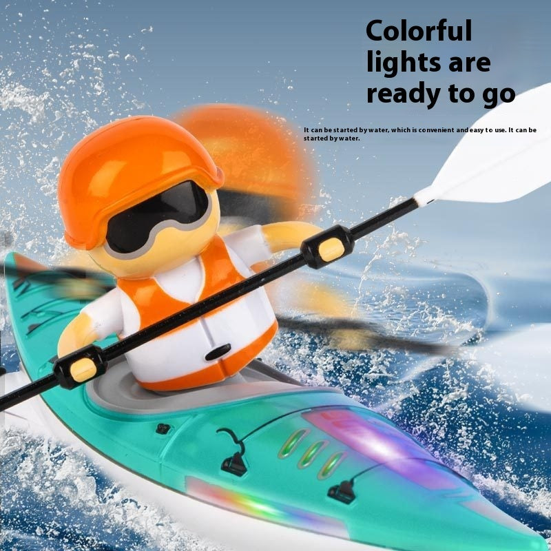 Remote Control Paddling Kayak Toy — detail 1