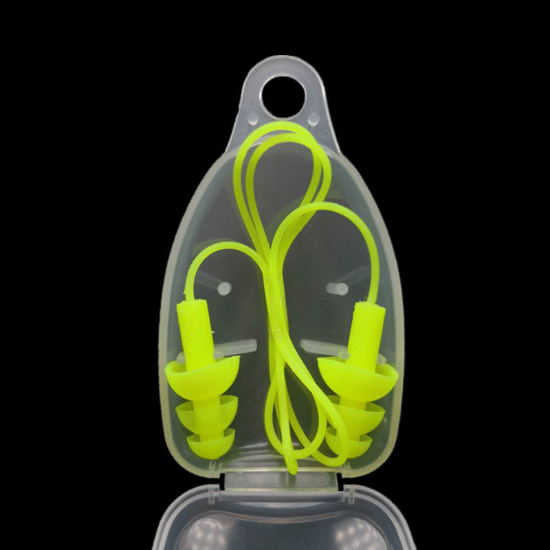 Silicone Swim Earplugs with Case — detail 7
