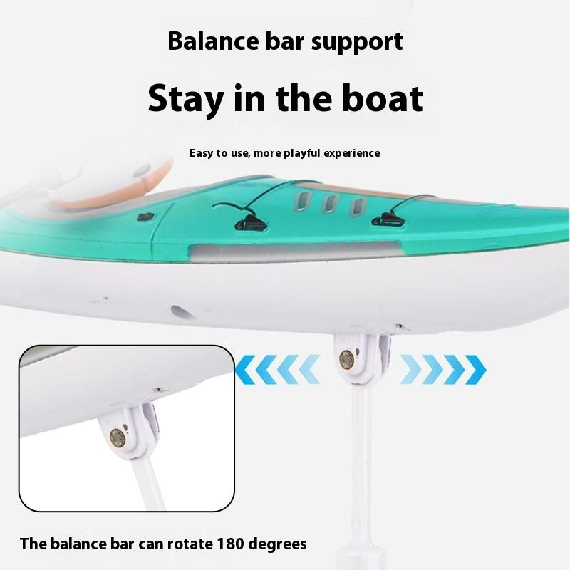 Remote Control Paddling Kayak Toy — detail 3