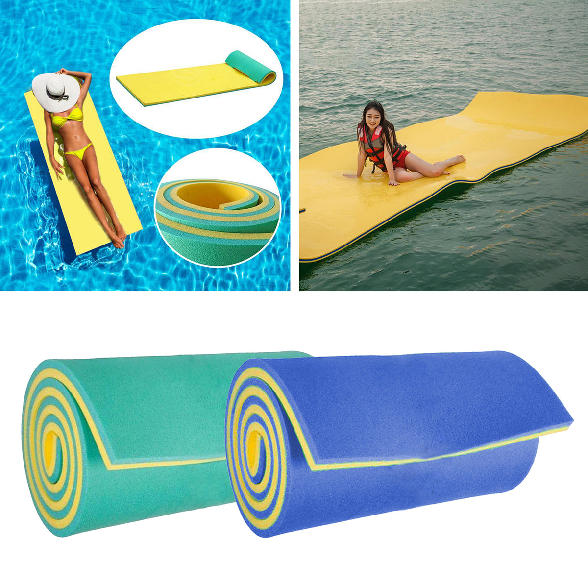 Closed-Cell Foam Swim Mat (180 × 60 cm) — detail 3