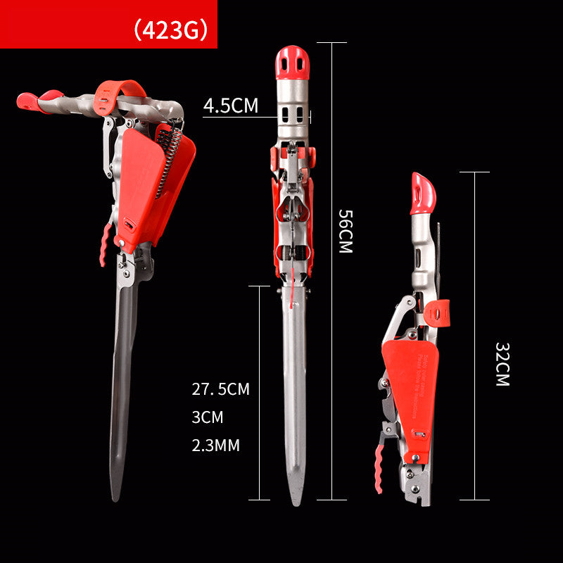 Stainless Steel Spring Rod Holder with Adjustable Sensitivity — detail 7