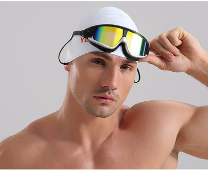 Large-Frame HD Anti-Fog Swim Goggles — detail 4
