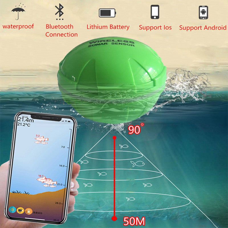 Wireless Dual-Probe Phone Fish Finder — detail 1