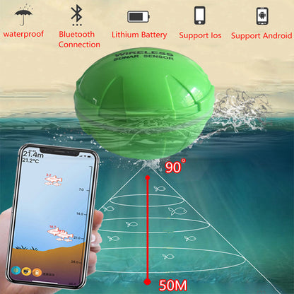 Wireless Dual-Probe Phone Fish Finder — detail 1