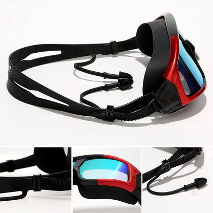 Large-Frame HD Anti-Fog Swim Goggles — detail 2