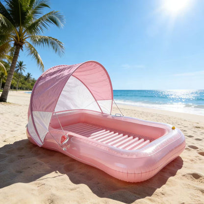 Inflatable Maple Leaf Float with Backrest — detail 9