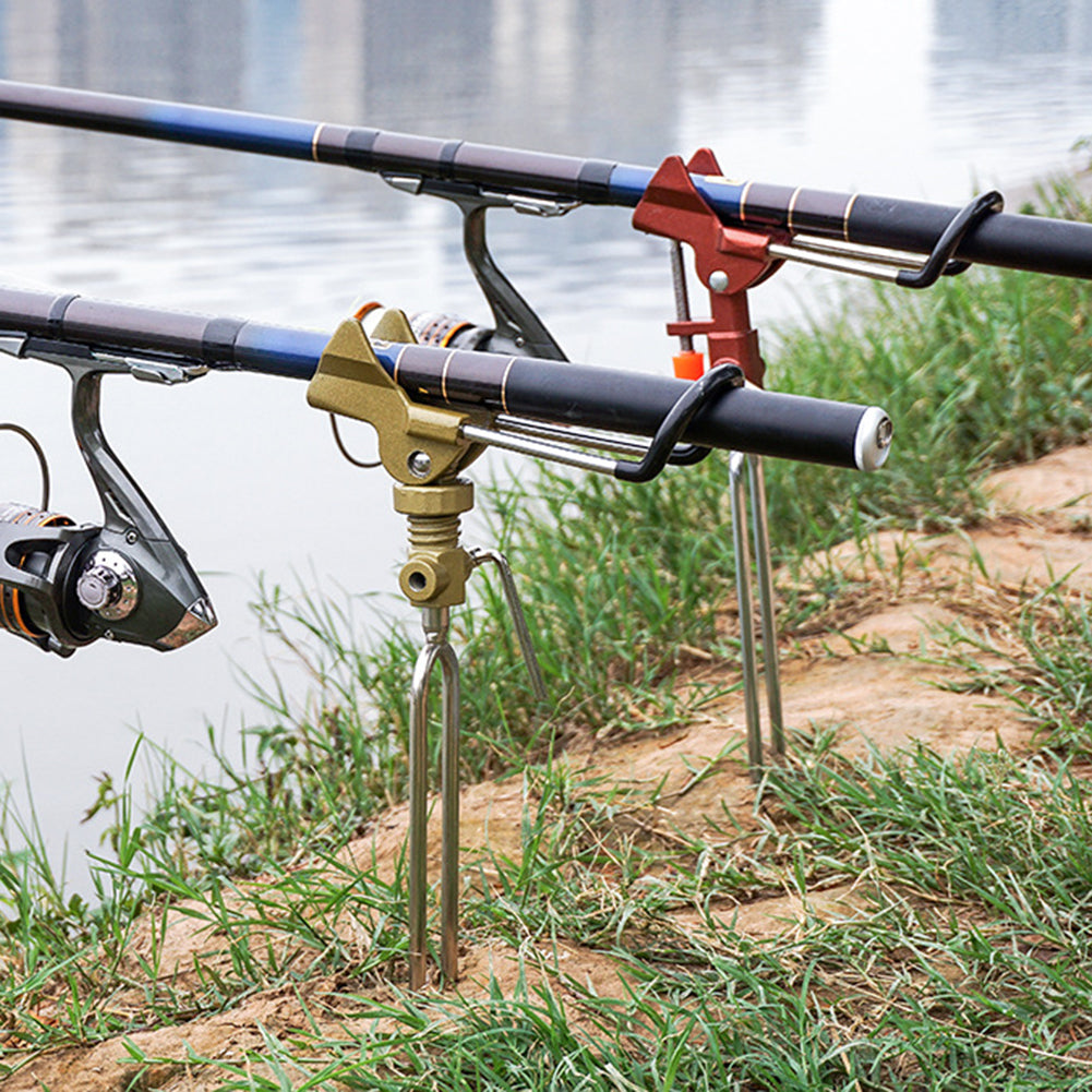 Stainless Steel Spring Rod Holder with Adjustable Sensitivity — detail 1