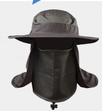 Quick-Dry Fishing Sun Hat with Face & Neck Flap — detail 5