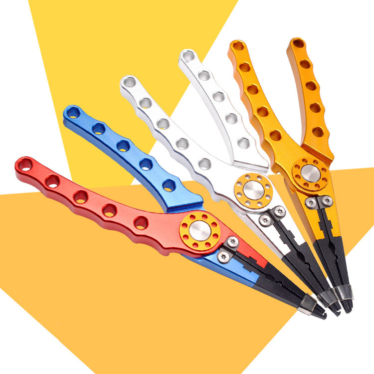 Aluminum Fishing Pliers with Line Cutter — detail 2