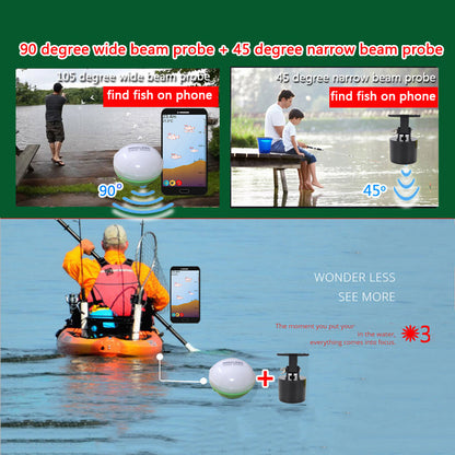 Wireless Dual-Probe Phone Fish Finder — detail 4