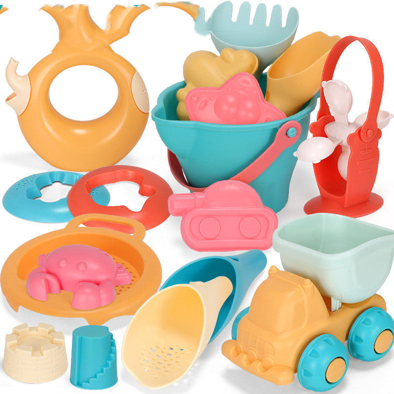 Soft Silicone Beach Toy Set (5 to 14 Pieces) — detail 1