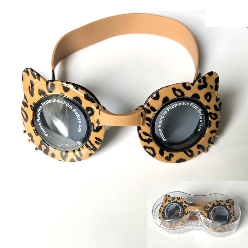 Kids' Anti-Fog Swim Goggles, Fun Prints — detail 2