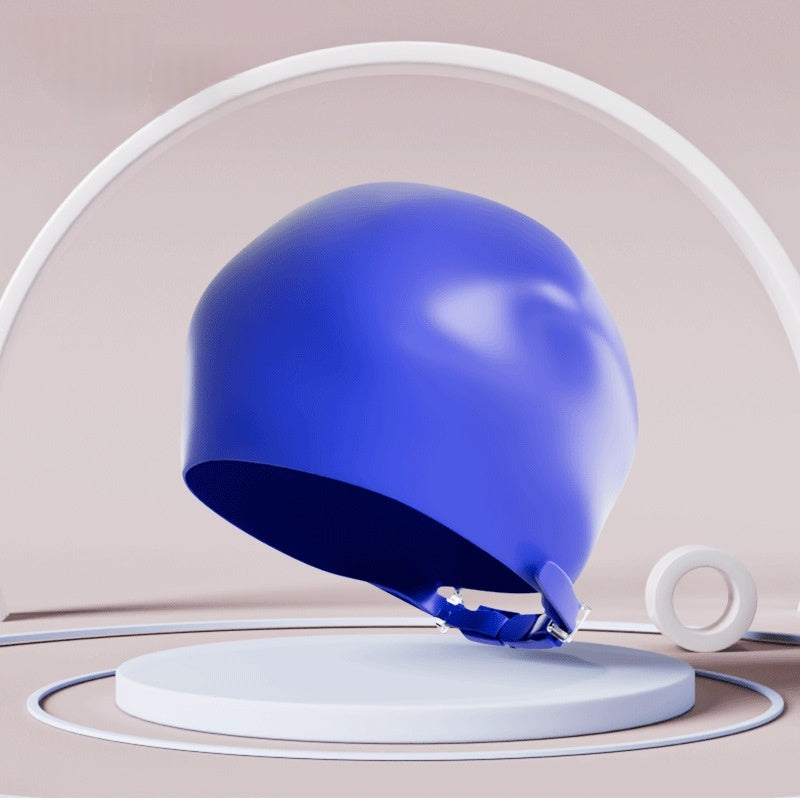 Large Silicone Swim Cap for Long Hair — detail 1