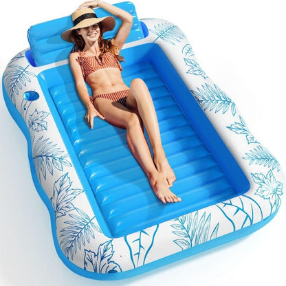 Inflatable Maple Leaf Float with Backrest — detail 5