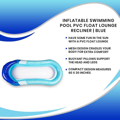 Inflatable Mesh Pool Lounger & Water Hammock — detail 5
