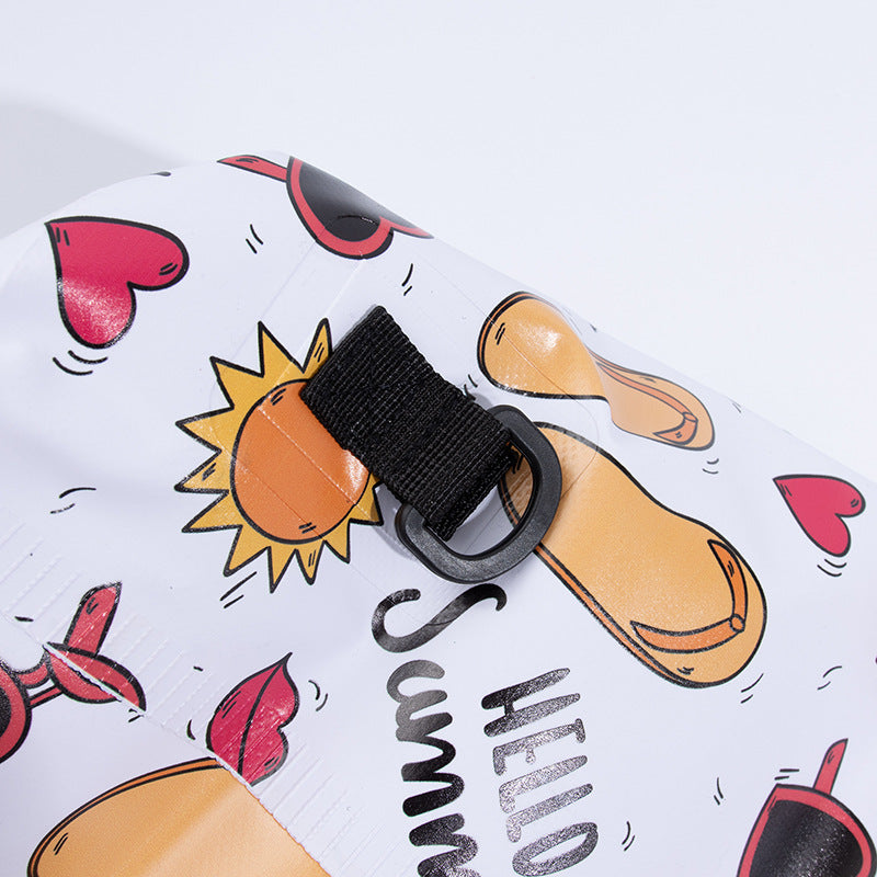 10L Printed Beach Dry Bag — detail 3