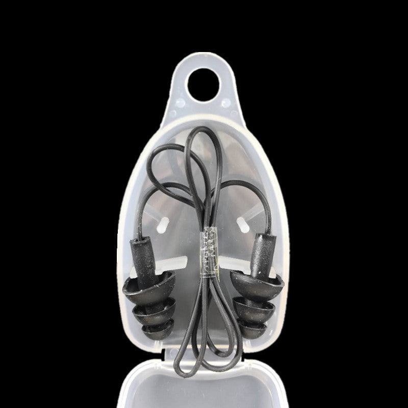Silicone Swim Earplugs with Case — detail 3