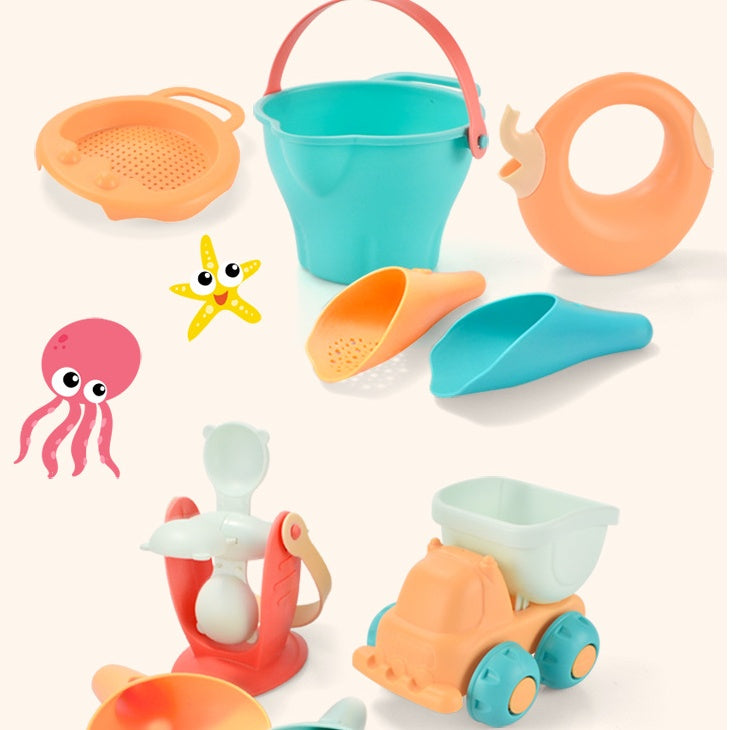 Soft Silicone Beach Toy Set (5 to 14 Pieces) — detail 3