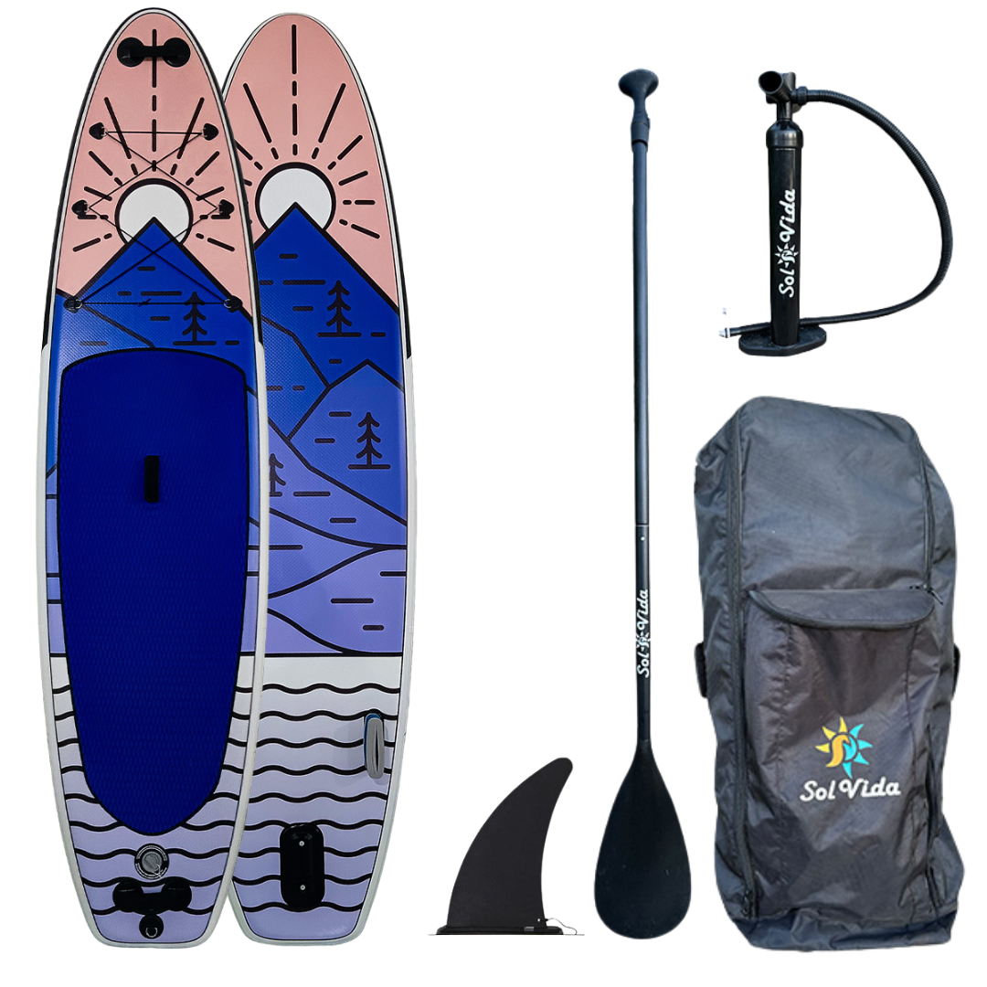 SolVida VidaGlide Canyon 10'6" Inflatable Paddleboard Kit