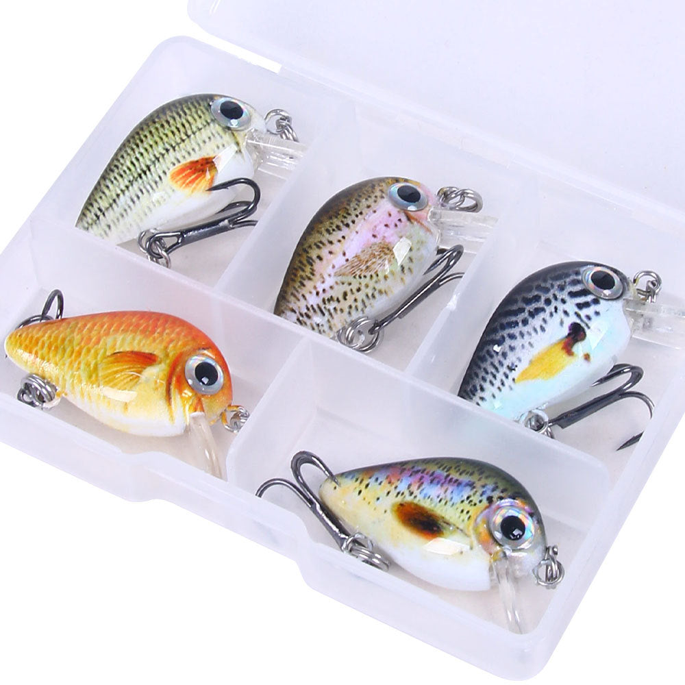 Mini Crankbait Lure Set (5-Pack) — detail 1