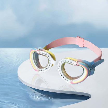 Kids' Anti-Fog Swim Goggles, Fun Prints — detail 3