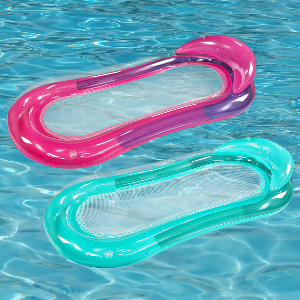 Inflatable Mesh Pool Lounger & Water Hammock — detail 1