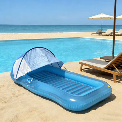 Inflatable Maple Leaf Float with Backrest — detail 10