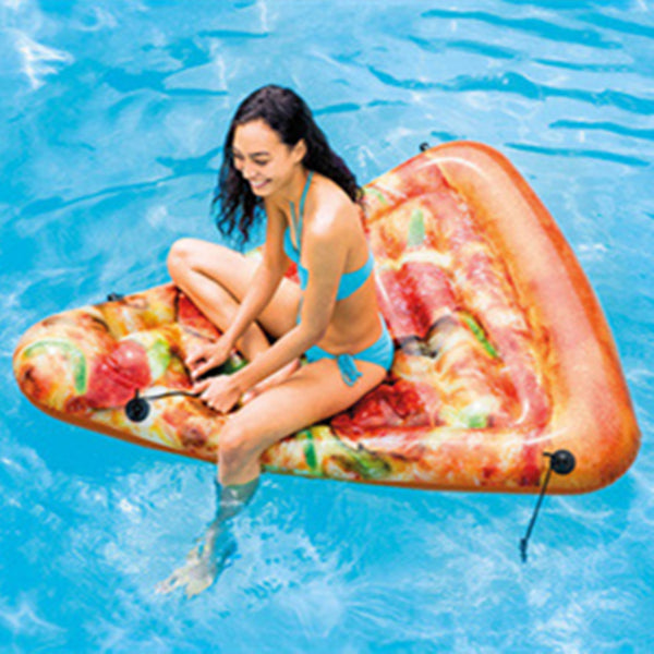Inflatable Pizza Lounger Float — detail 1